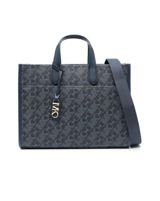 Michael Kors Blue Shopping Bags