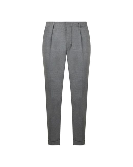 Moorer Gray Suit Trousers for men