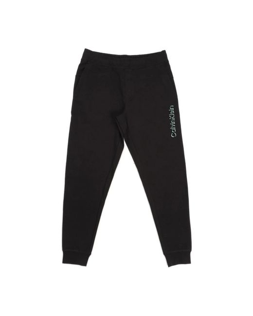 Calvin Klein Sweatpants in het Black voor heren