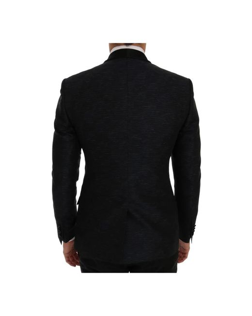 Dolce & Gabbana Black Blazers for men