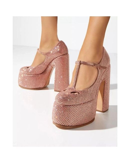 Pumps Casadei de color Pink