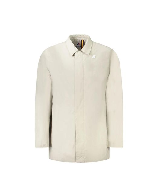 Light Jackets di K-Way in White da Uomo