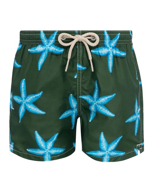 Mc2 Saint Barth Polyester Shorts Und Unterwäsche Set in Green für Herren