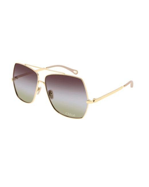 Sunglasses di Chloé in Brown