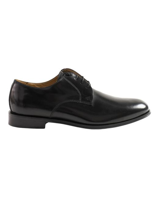 Antica Cuoieria Black Business Shoes for men