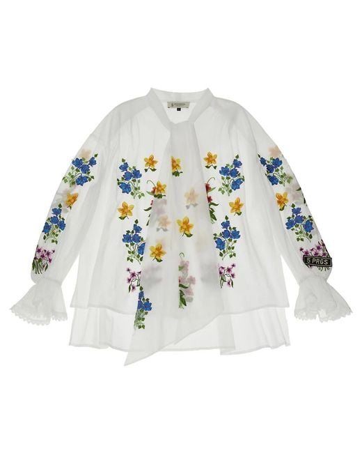 5 PROGRESS Blue Blouses