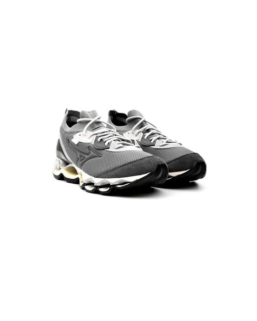 Mizuno Gray Sneakers for men