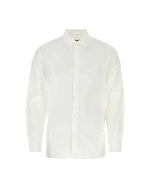 Jil Sander White Formal Shirts for men
