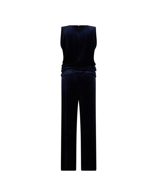 Alberta Ferretti Blue Jumpsuits