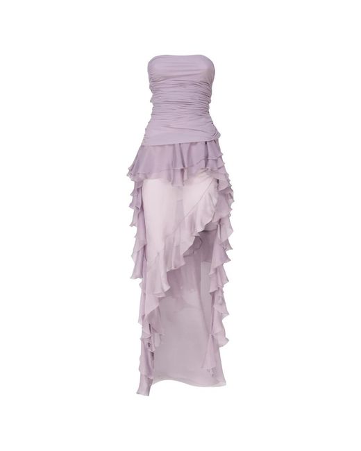 Blumarine Purple Midi Dresses