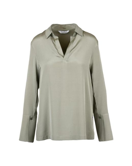 Max Mara Dover Blusa in het Green