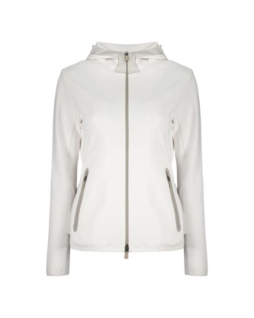 Herno White Light Jackets