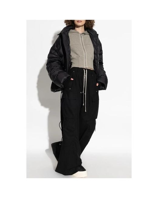 Down Jackets Rick Owens de color Black