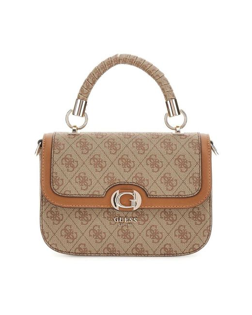 Guess Brown Latte logo/ umhängetasche