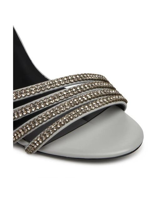 Patrizia Pepe White High Heel Sandals