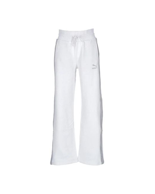 PUMA White Sweatpants