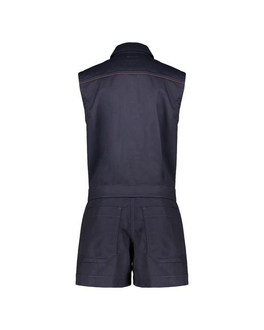 DIESEL Blue Playsuits