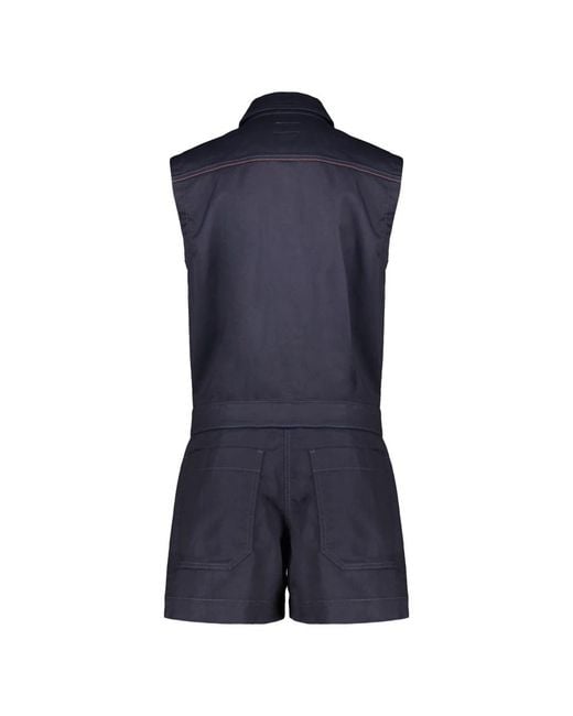DIESEL Blue Playsuits