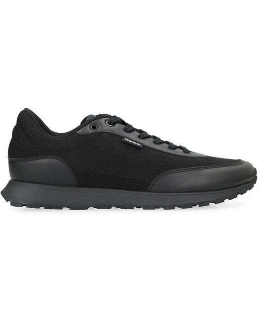 HUGO Black Sneakers for men