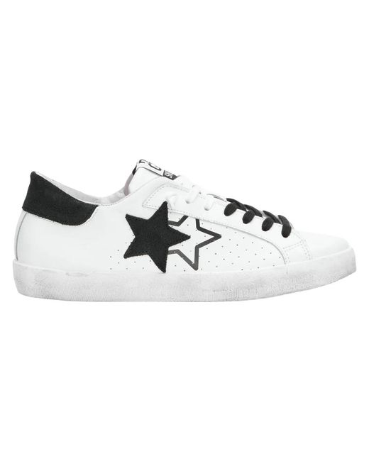 2 Star White Sneakers for men