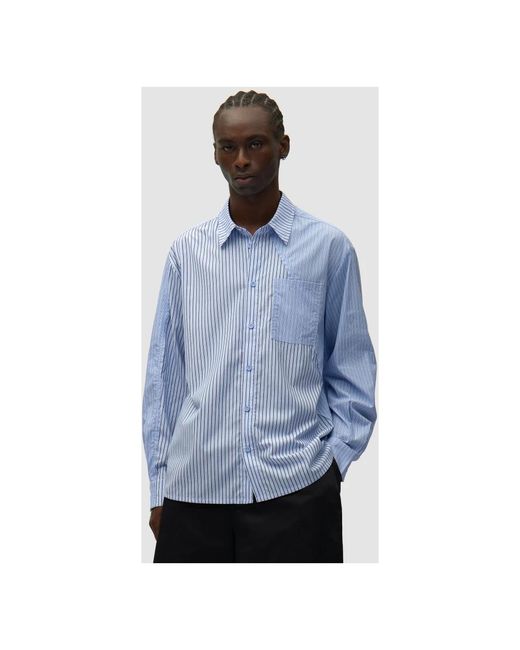 Arte' Blocks Shirt in het Blue voor heren
