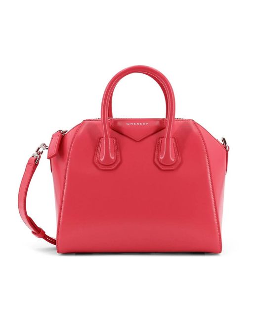 Handbags Givenchy de color Red