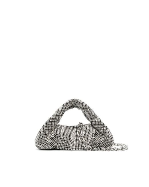 Stuart Weitzman Gray Handbags