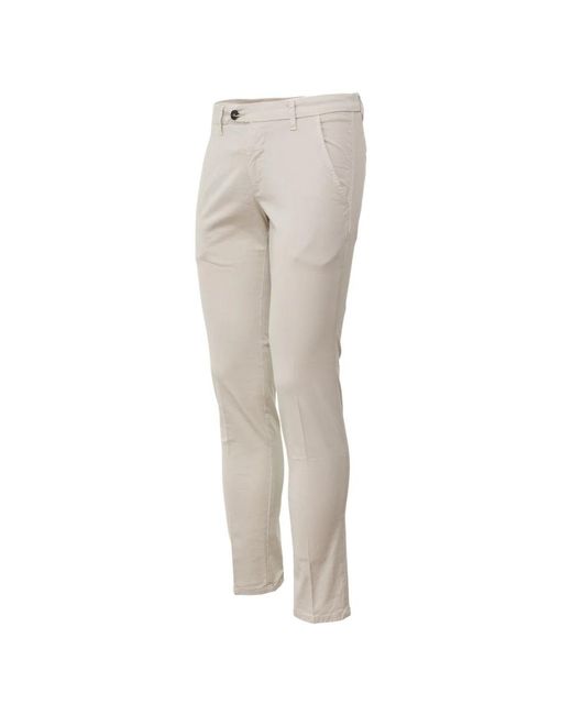 Roy Rogers Gray Chinos for men