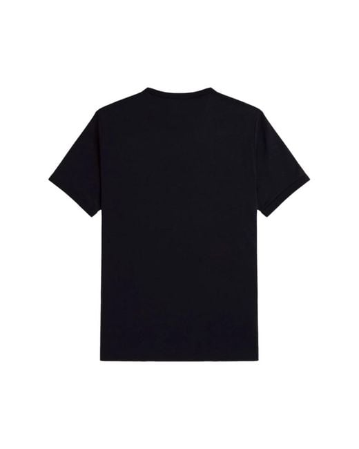 Fred Perry Black T-Shirts for men