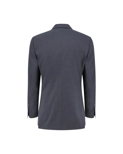 Lardini Blue Double Breasted Suits for men