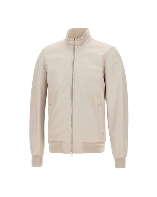 Barba Napoli Natural Zip-Throughs for men