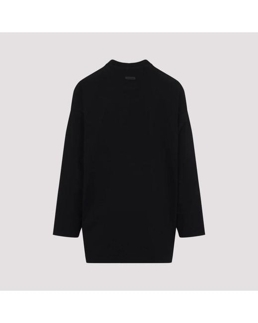 Fear Of God Schwarzes T-Shirt Polo Für Männer in Black für Herren