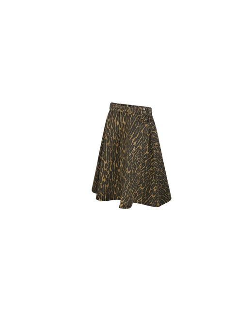 Ganni Green Midi Skirts