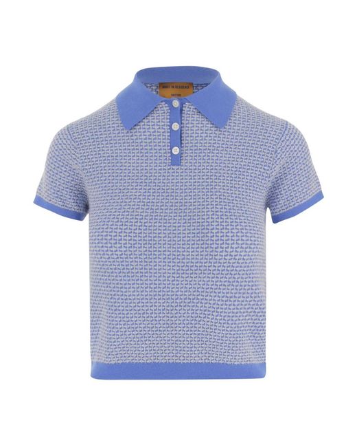 Guest In Residence Blue Cashmere Knitwear