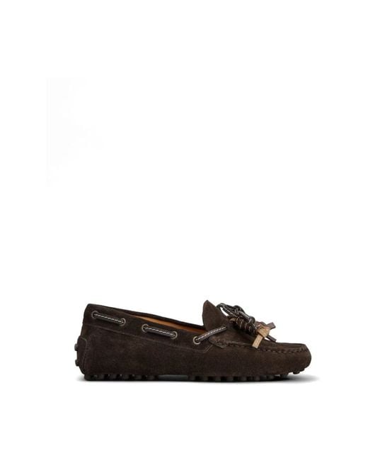 Tod's Black Sailor Shoes