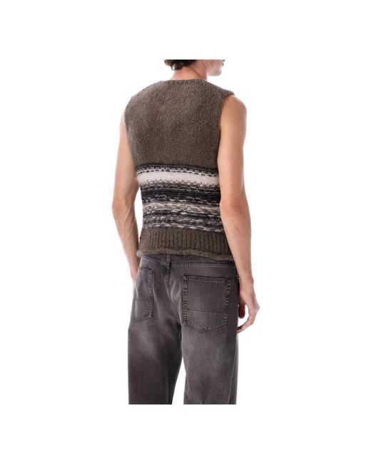 Our Legacy Black Sleeveless Jumpers for men
