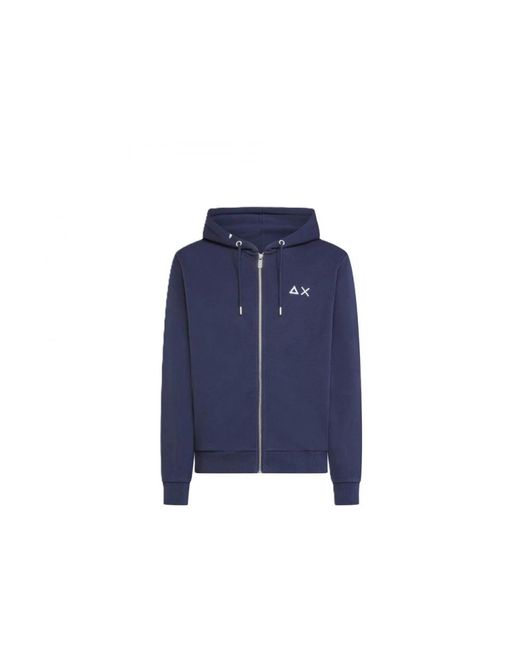Sun 68 Blue Zip-Throughs for men