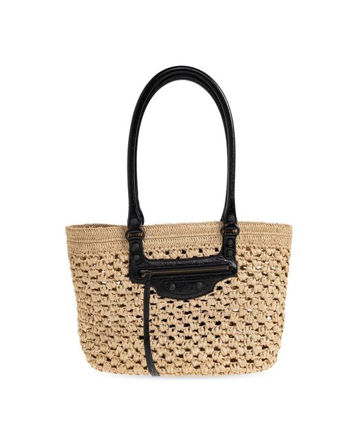 Balenciaga Metallic Tote Bags