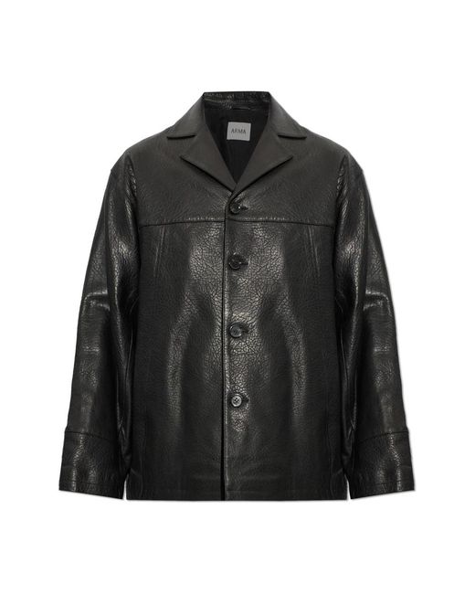 Leather Jackets Arma pour homme en coloris Black