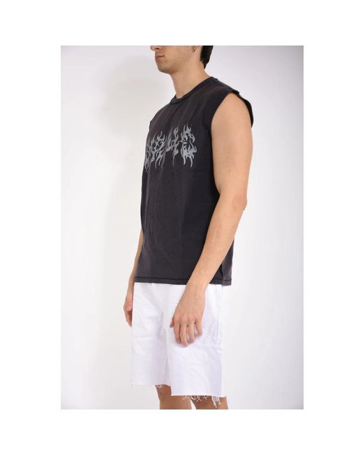 Purple Brand Basic Tanktop in het Blue voor heren