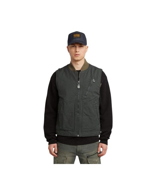 Vests G-Star de hombre de color Black