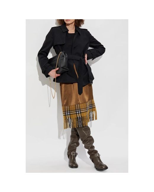 Burberry Brown Midi Skirts