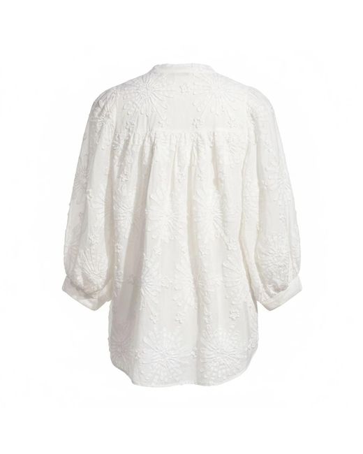 Shirts Sand de color White
