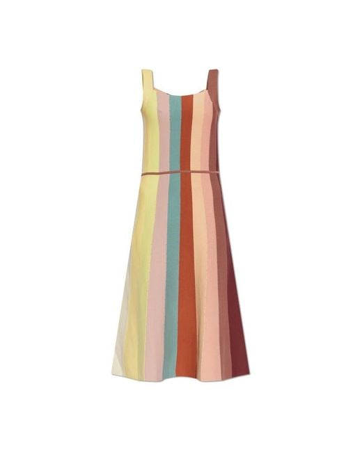 Midi Dresses Paul Smith en coloris Multicolor