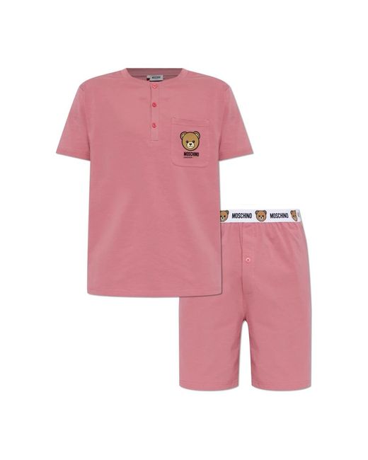 Pyjamas Moschino pour homme en coloris Pink