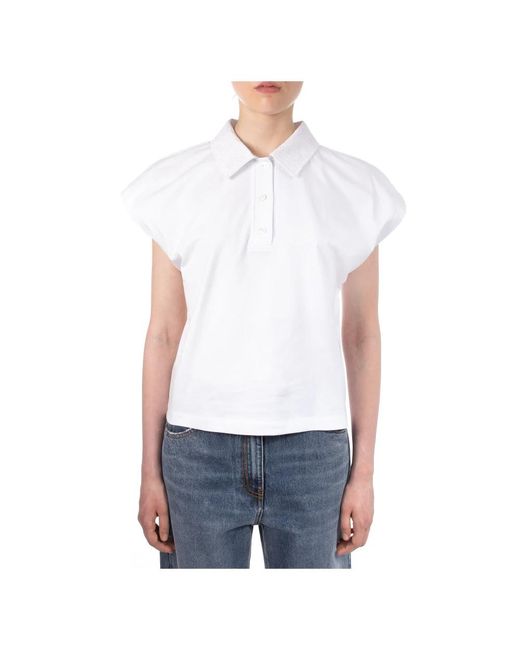 MSGM T-Shirts En Polo'S in het White