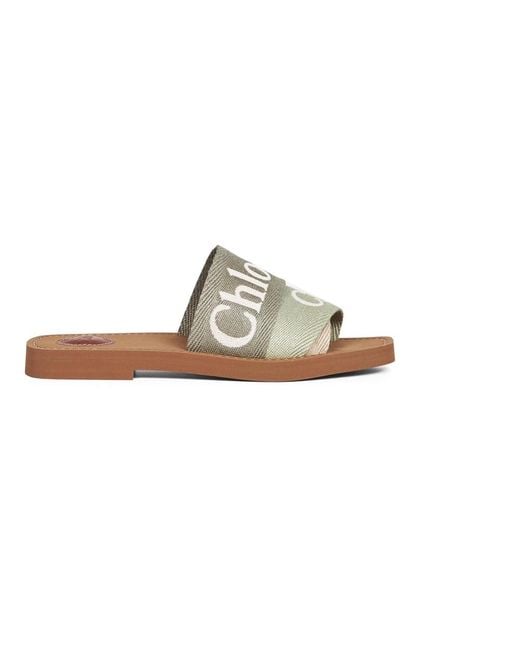 Chloé Multicolor Sliders