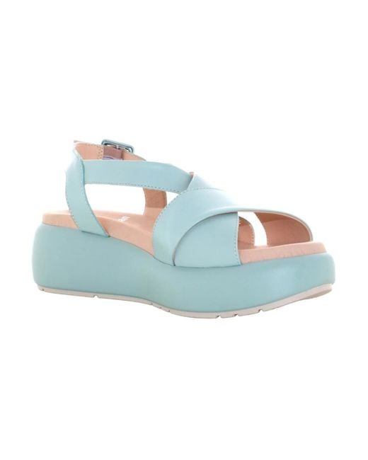 Shoes > sandals > flat sandals Callaghan en coloris Blue