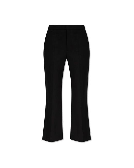 Chloé Black Cropped Trousers