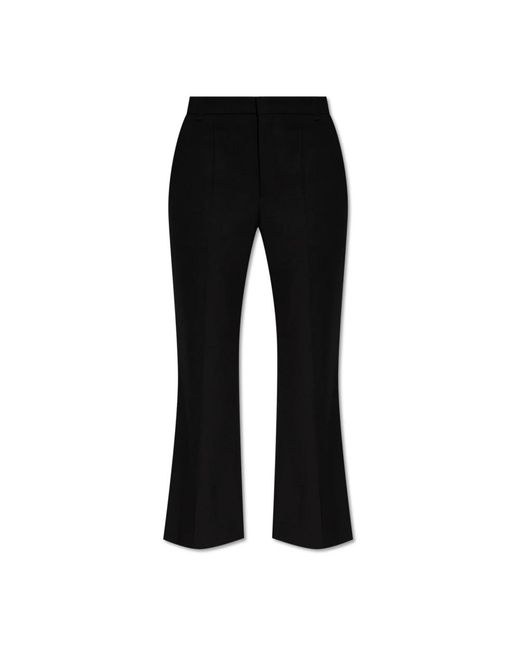 Chloé Cropped Trousers in het Black